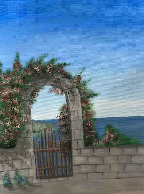 Acrylic painting on canvas by Anika Afrin